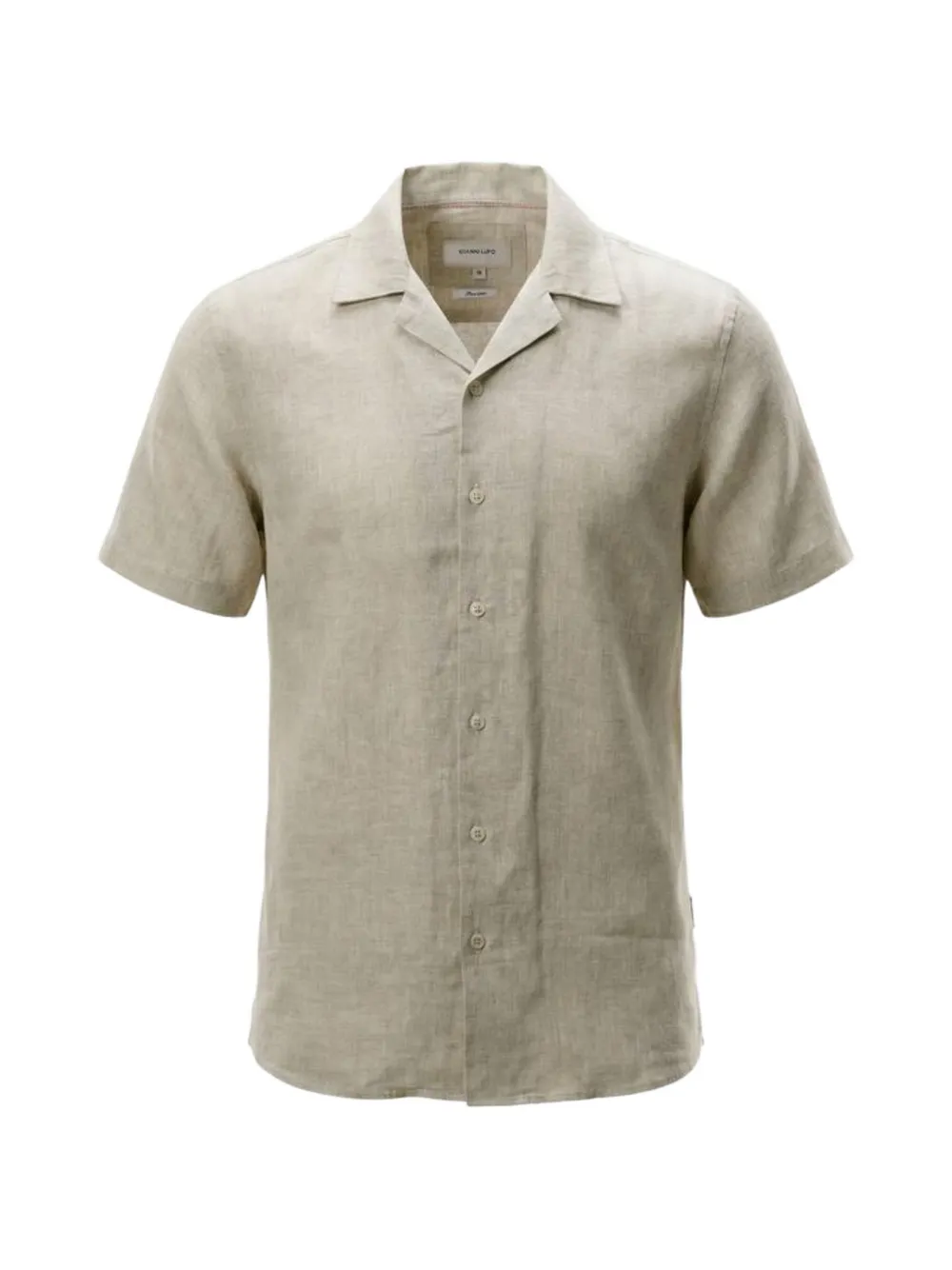 GIANNI LUPO short-sleeve shirt - Tons neutres GIANNI LUPO short-sleeve shirt - Tons neutres
