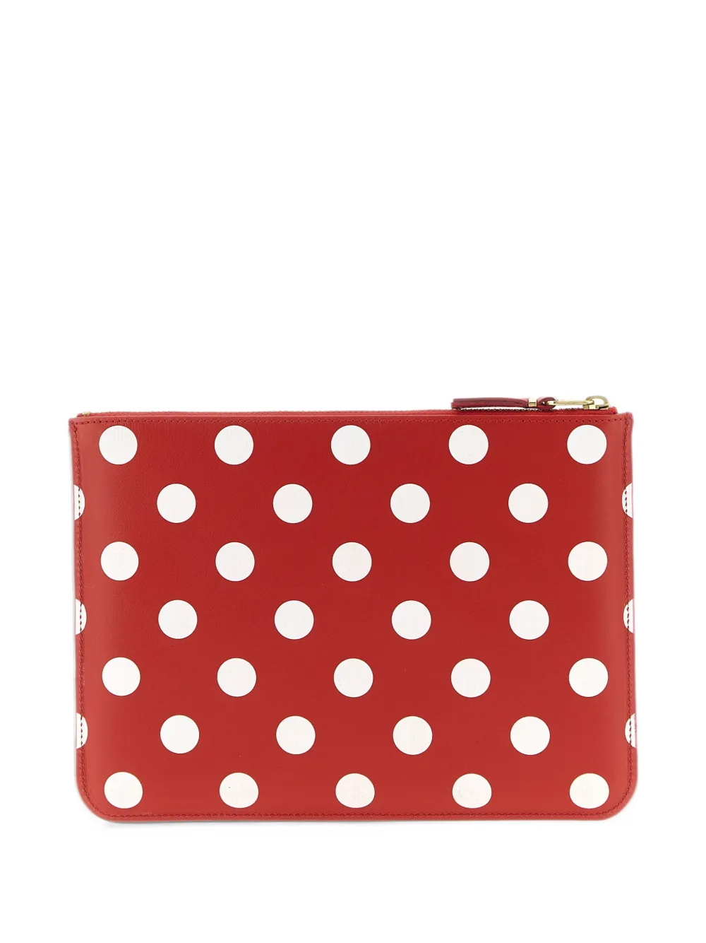 Comme Des Garçons Portemonnee met stippen Rood