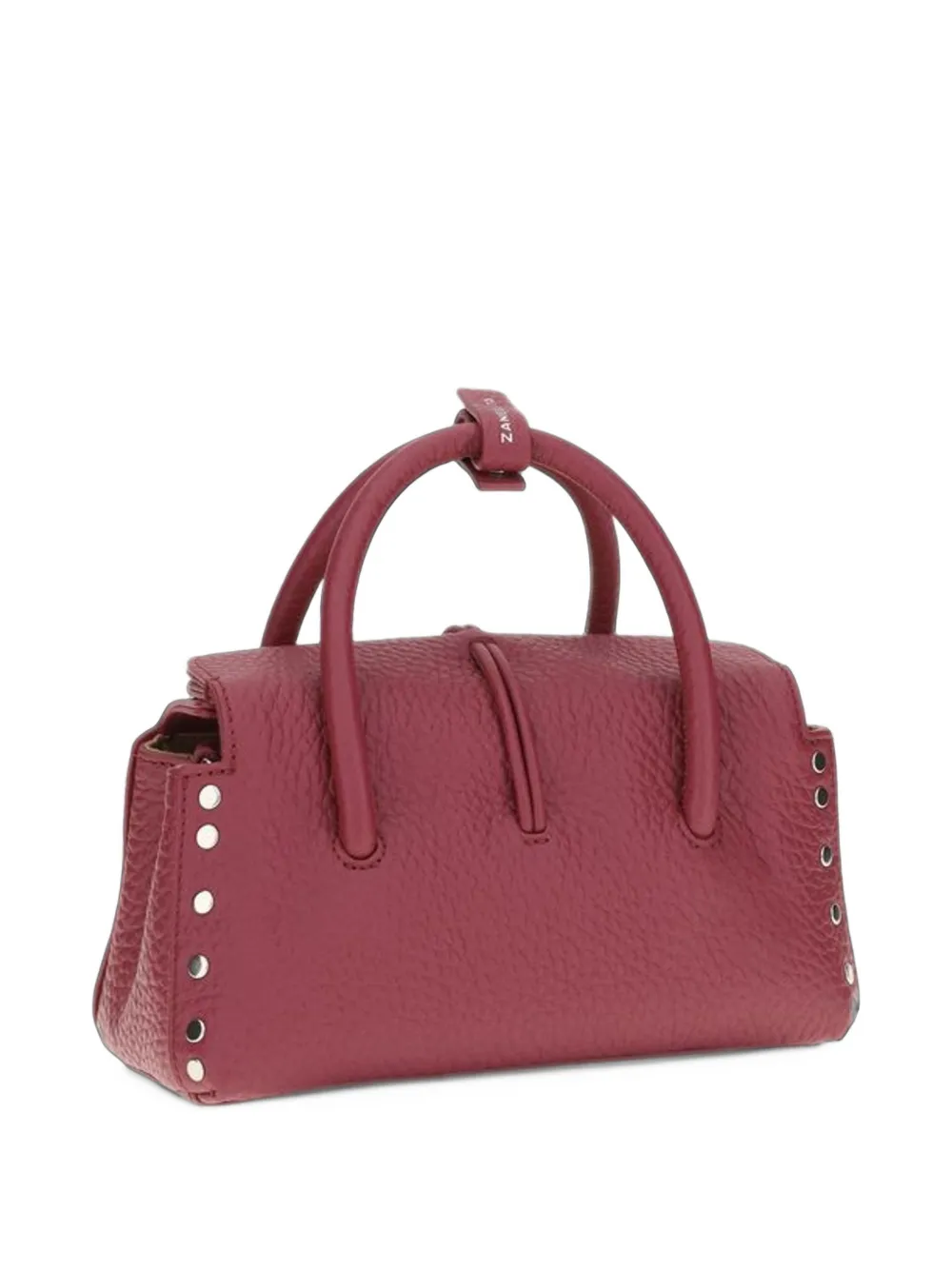 Zanellato Small Dotta Baby studded tote bag Roze