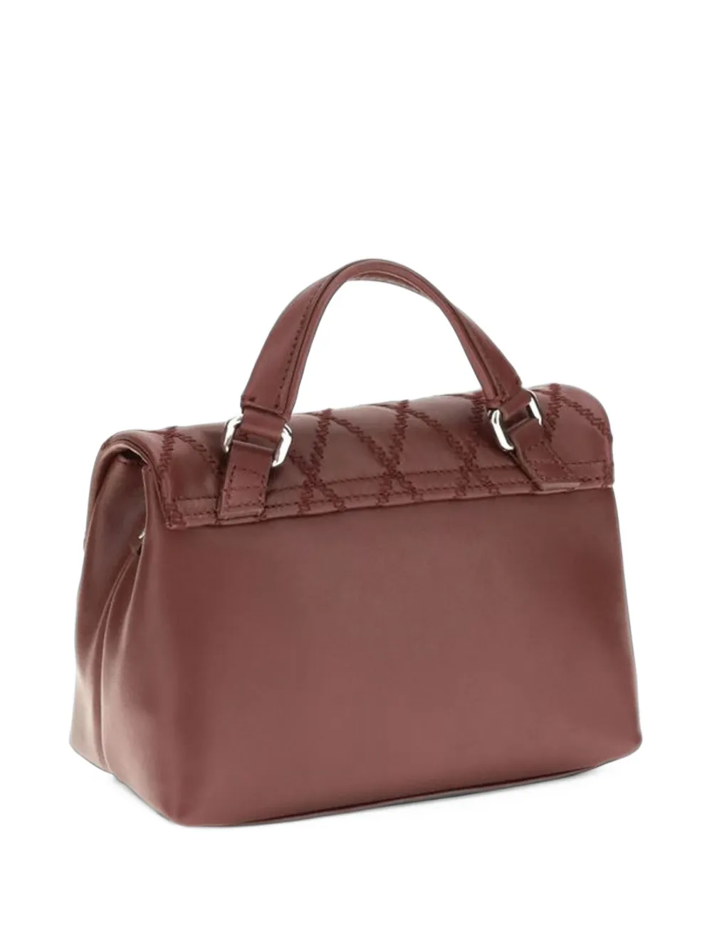 Zanellato Postina quilted leather tote bag Rood