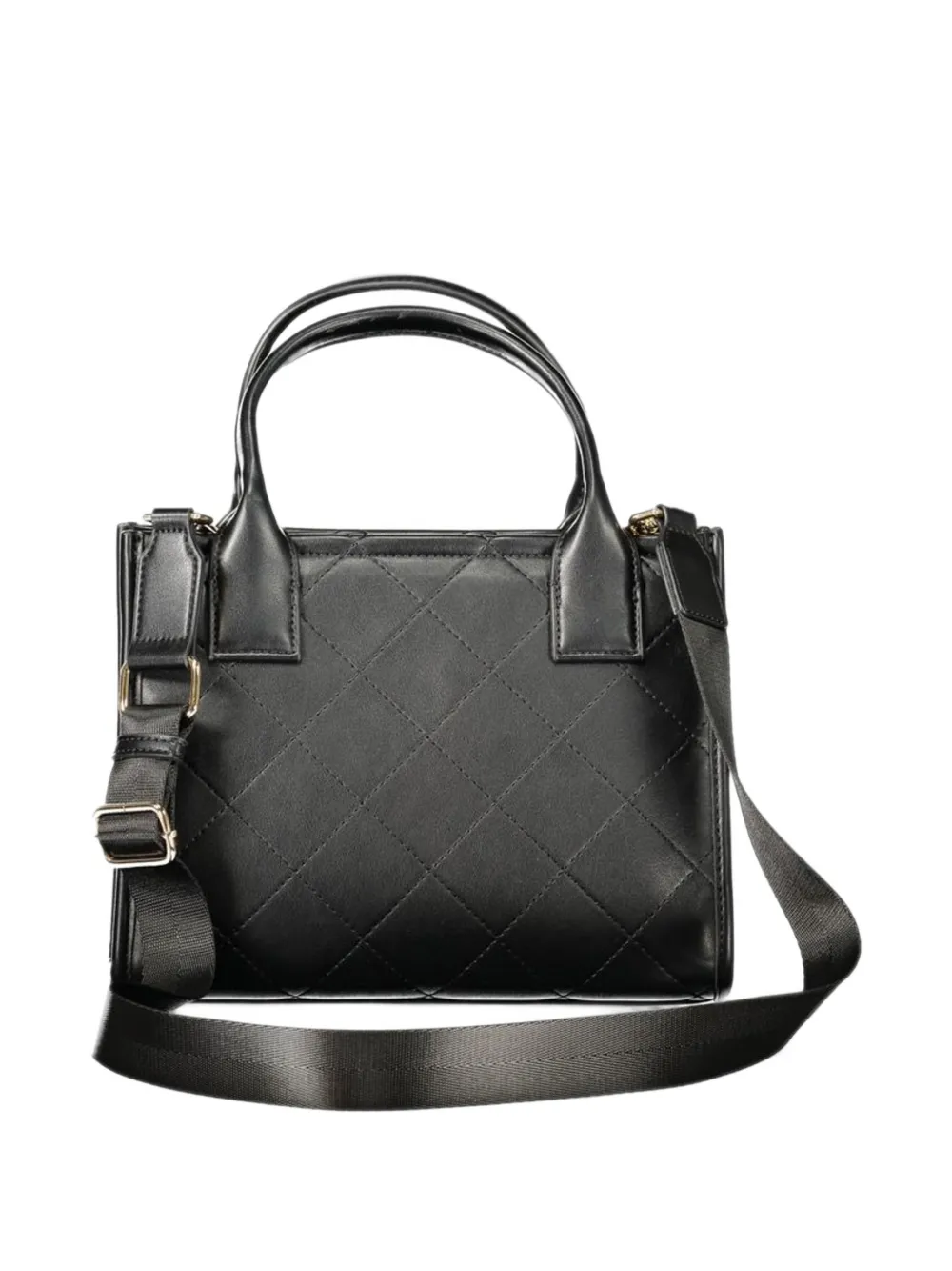 TWINSET logo-embroidered tote bag Zwart