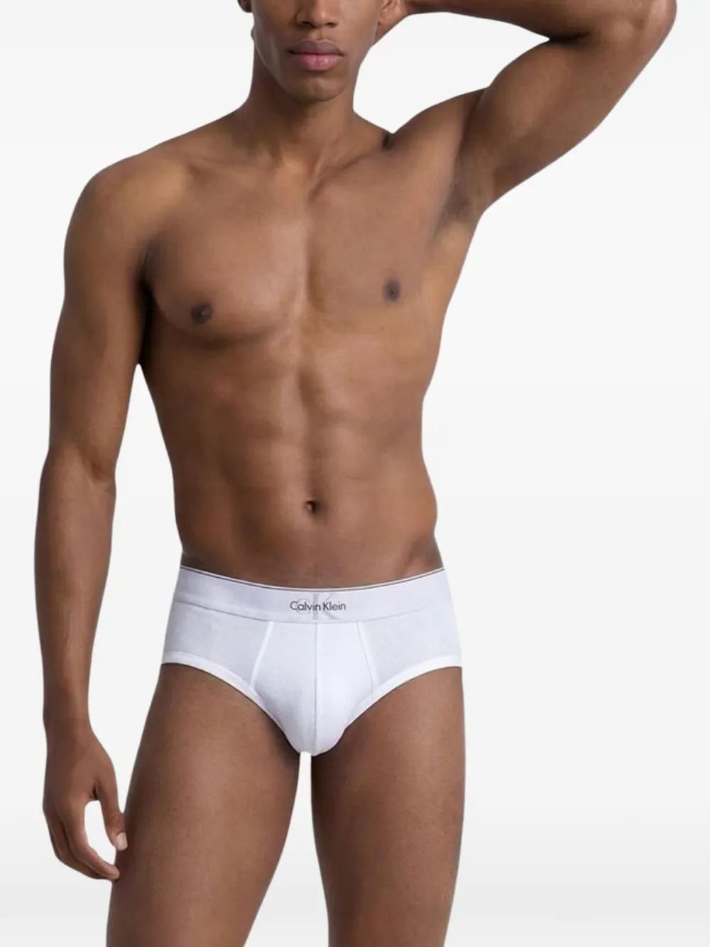 Calvin Klein Underwear Set van drie katoenen slips Wit