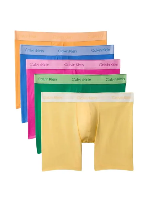 Calvin Klein Underwear logo-waistband boxers (set of five)