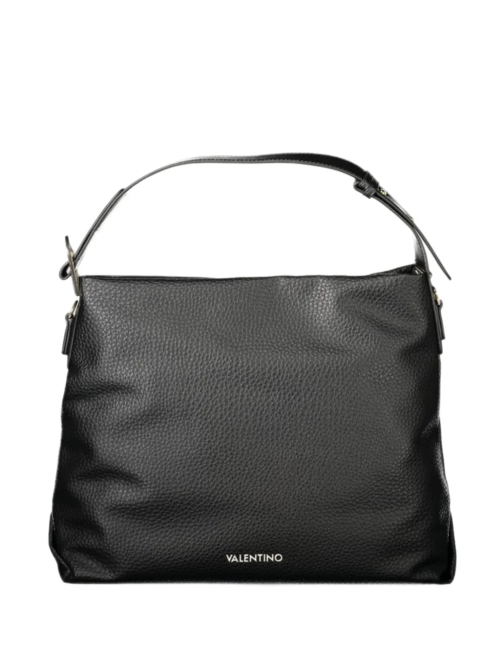MARIO VALENTINO grained-effect tote bag Zwart
