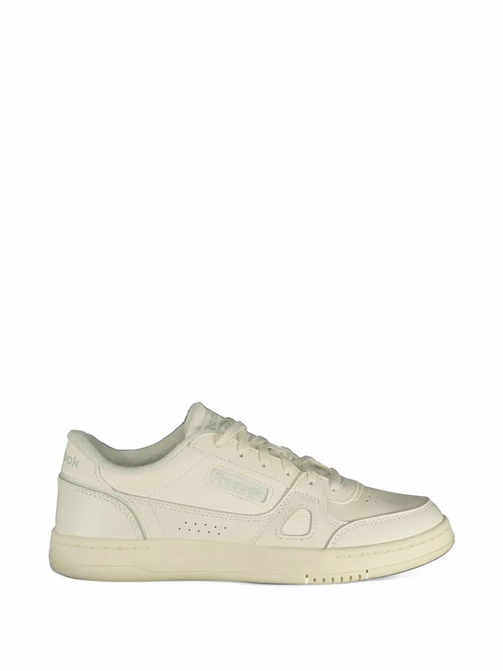 Reebok Court LXS logo-patch panelled sneakers - Toni neutri