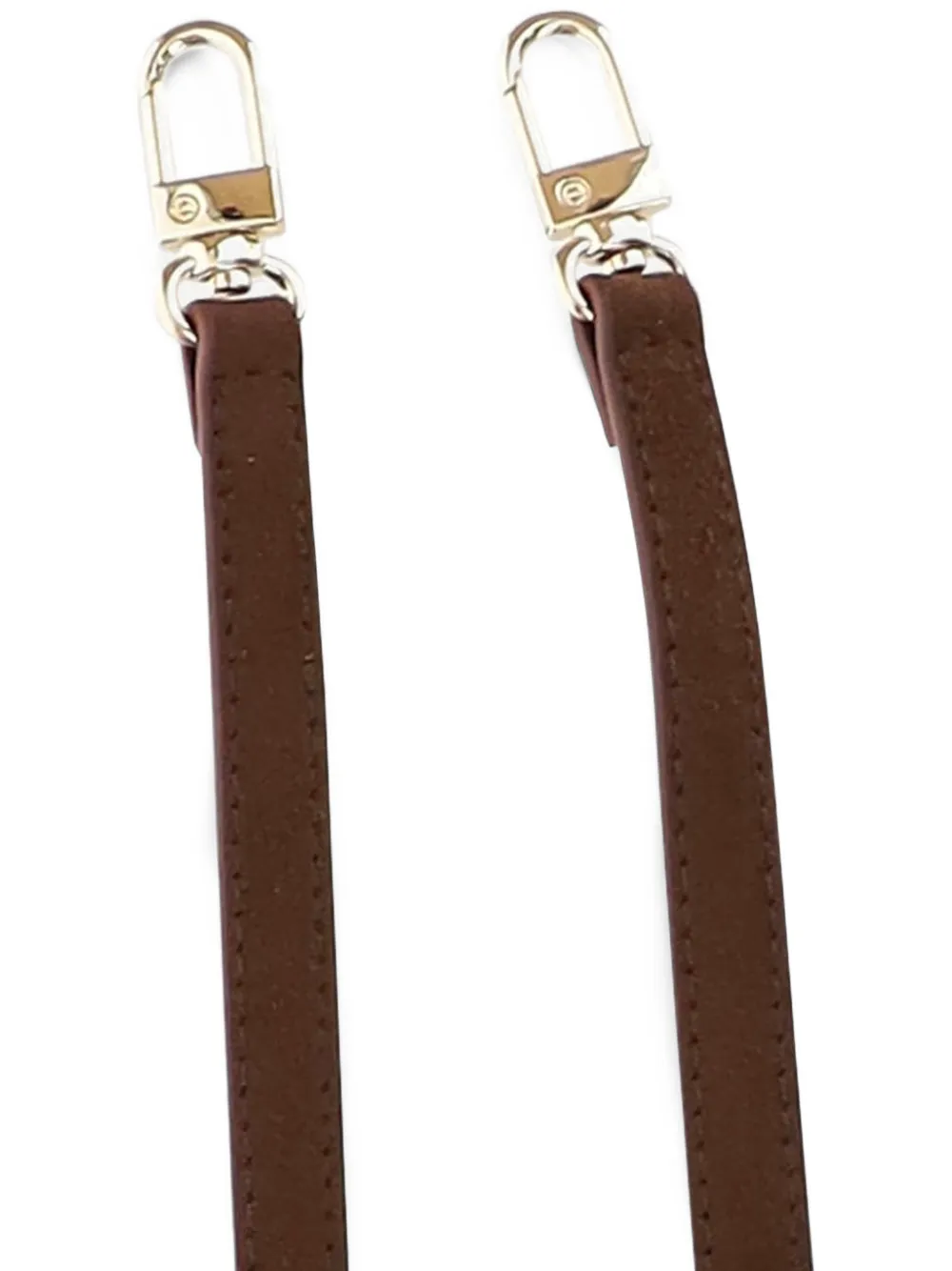 Themoirè Bios crocodile-effect clutch bag Bruin