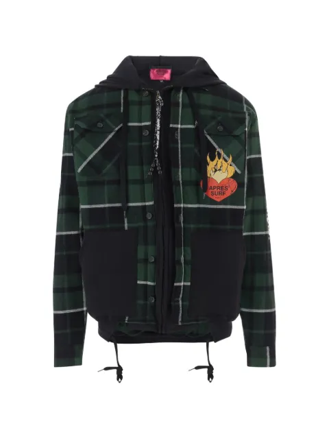 Après Surf checked paisley-print jacket