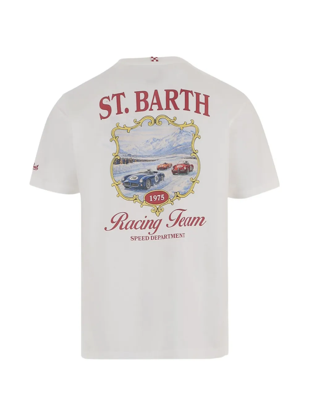 MC2 Saint Barth Arnott logo-print cotton T-shirt Wit