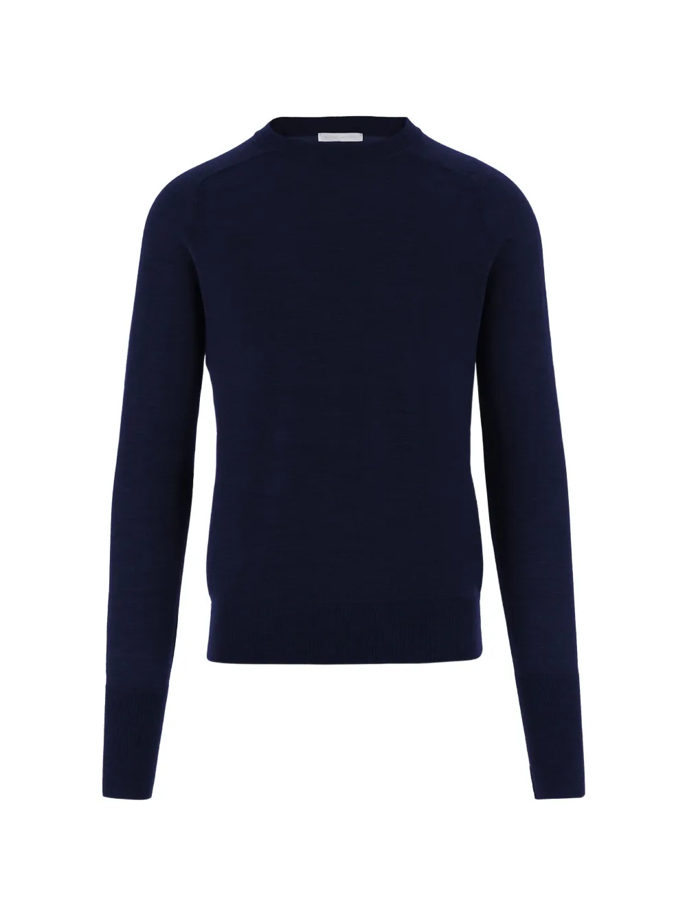 OLIVER LATTUGHI crew-neck merino sweater - Blau