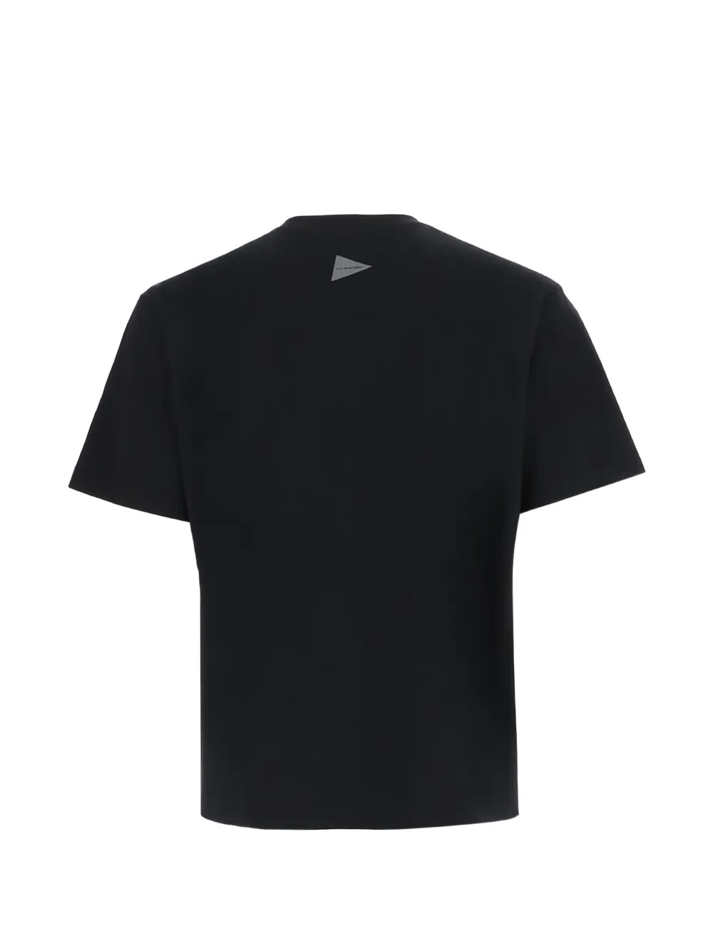 and Wander logo-print T-shirt Zwart
