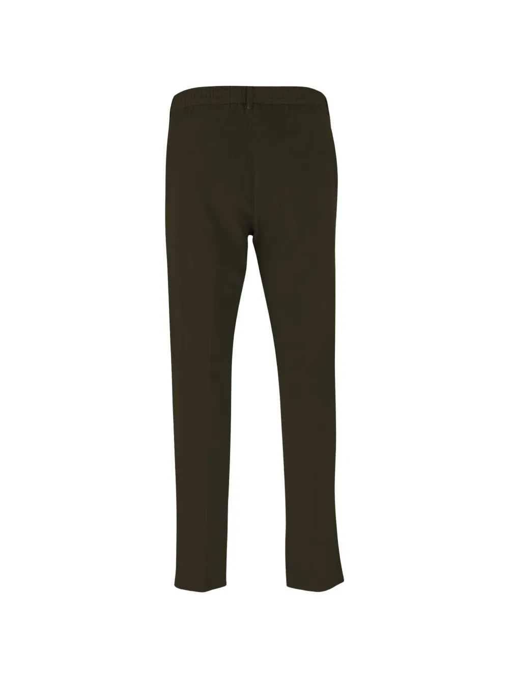 Tagliatore ribbed velvet trousers Groen