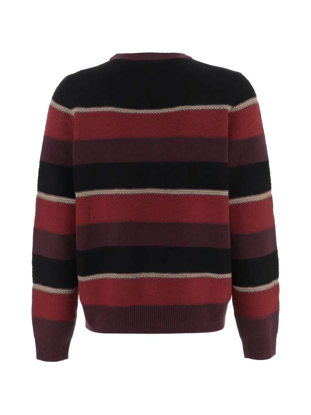 Guest In Residence striped cashmere sweater Rood