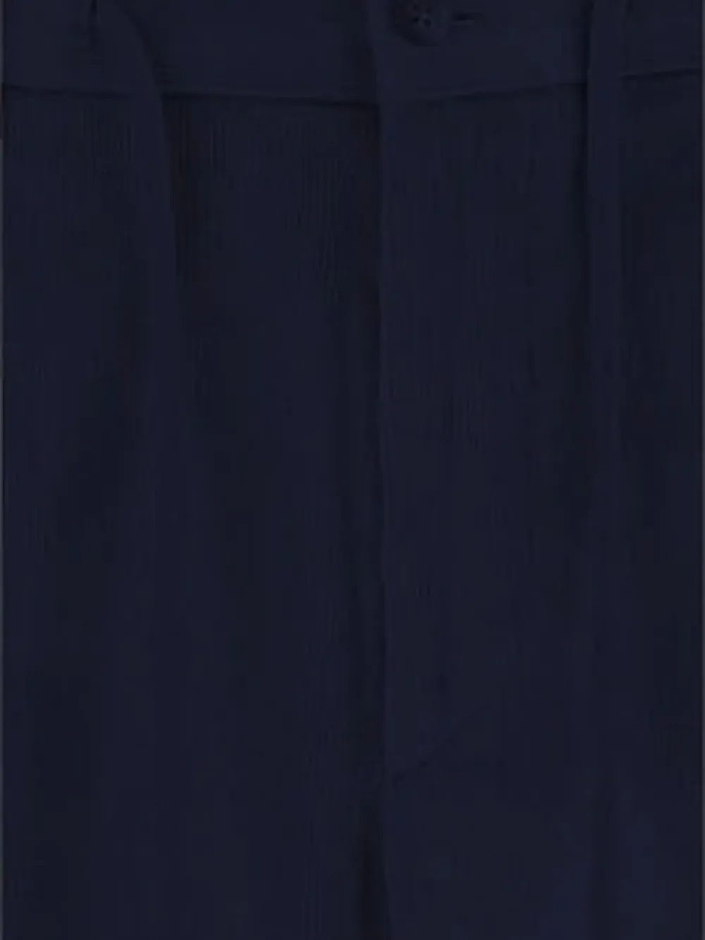 Tagliatore drawstring velvet trousers Blauw