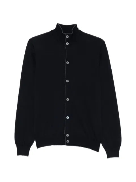 Gran Sasso button-up high-neck cardigan