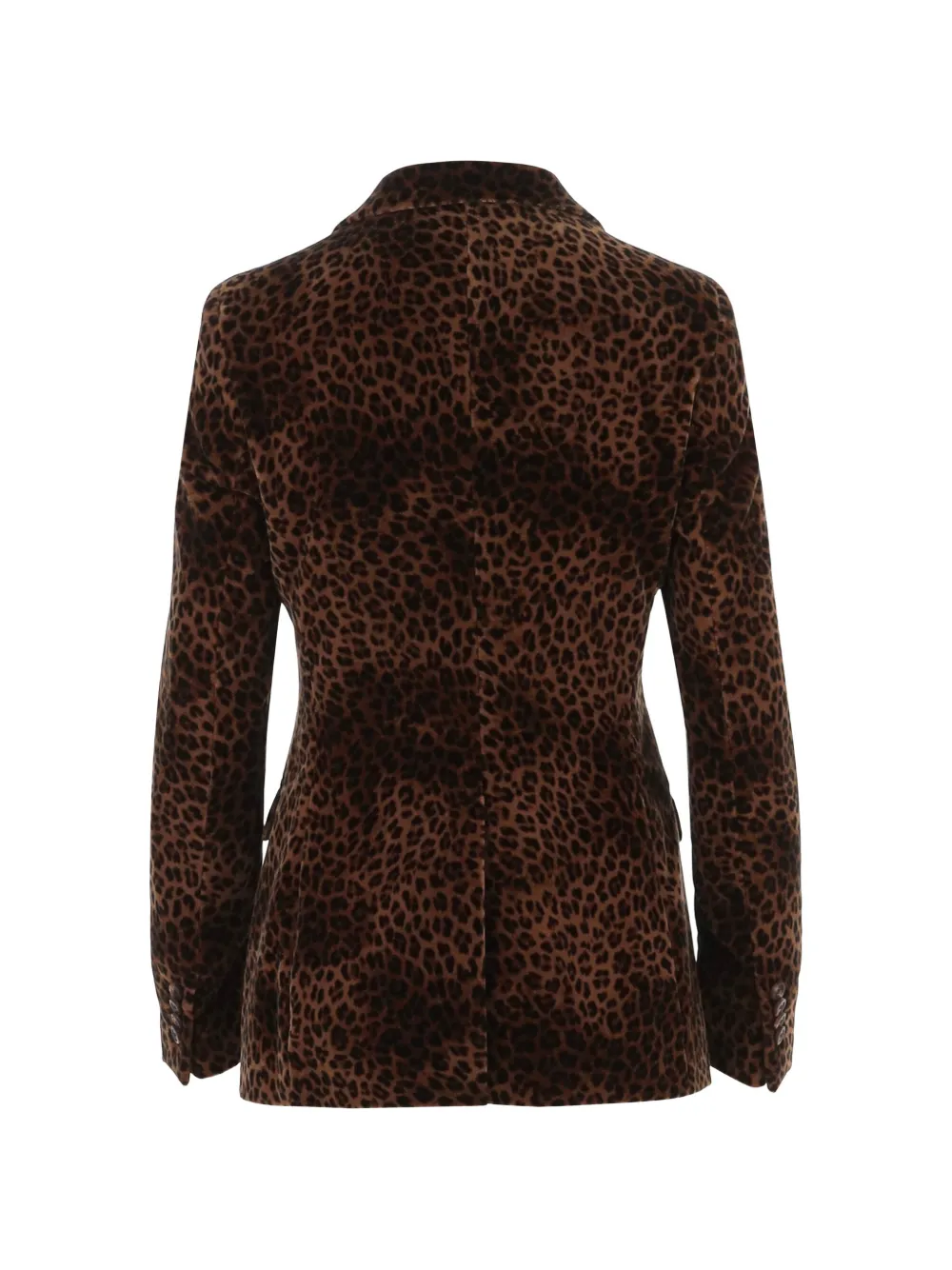 Tagliatore animal-print single-breasted blazer Bruin