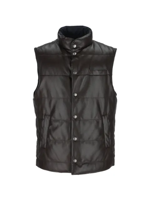 Brunello Cucinelli quilted reversible jacket