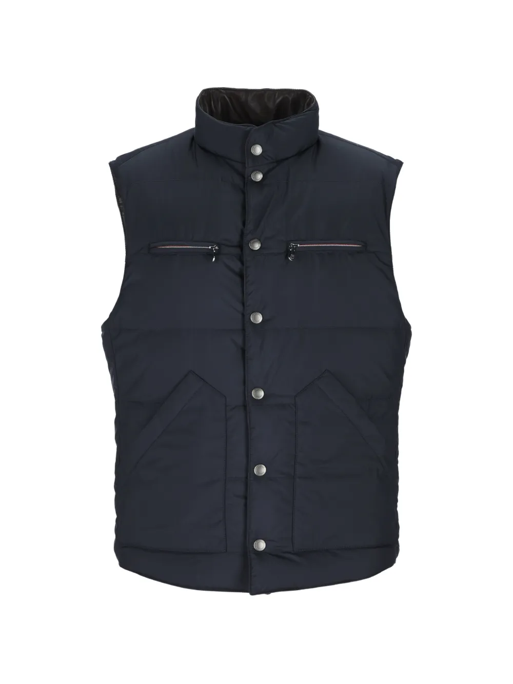 Brunello Cucinelli quilted reversible jacket Bruin