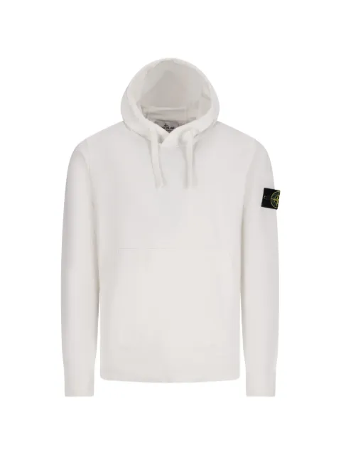 Stone Island 6100062 organic-cotton fleece hoodie