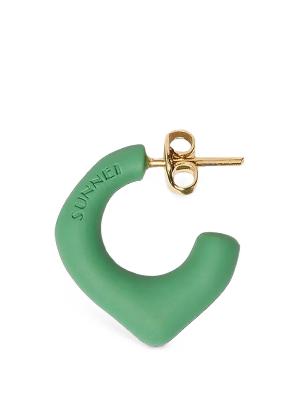 Sunnei half-hoop earrings - Gold