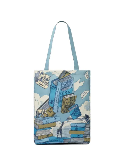 Inoui Editions sammenfoldelig tote med grafisk tryk