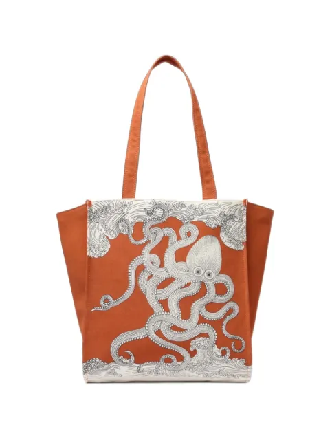 Inoui Editions Borsa tote Poseidon con stampa