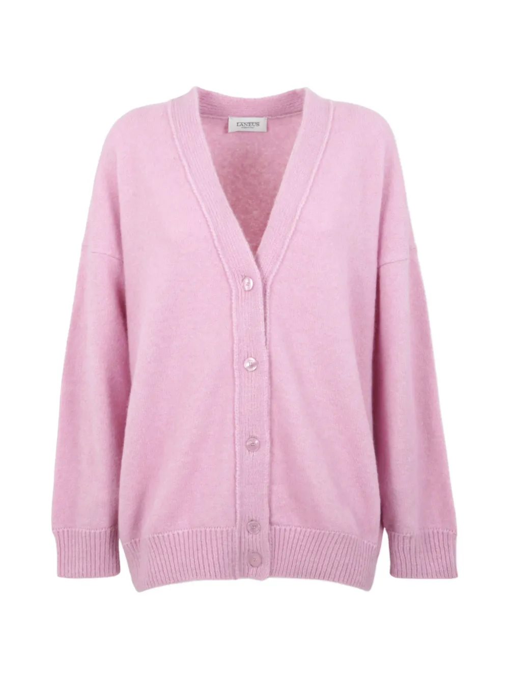 Laneus V-neck knitted cardigan - Rosa