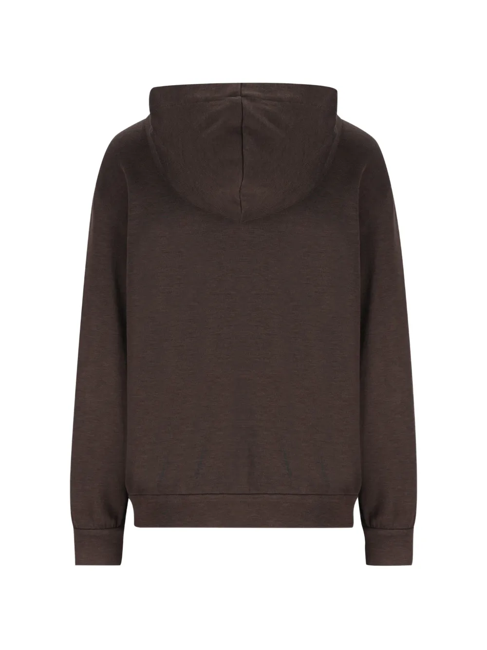 Brunello Cucinelli Interlock top with hood and precious Bruin