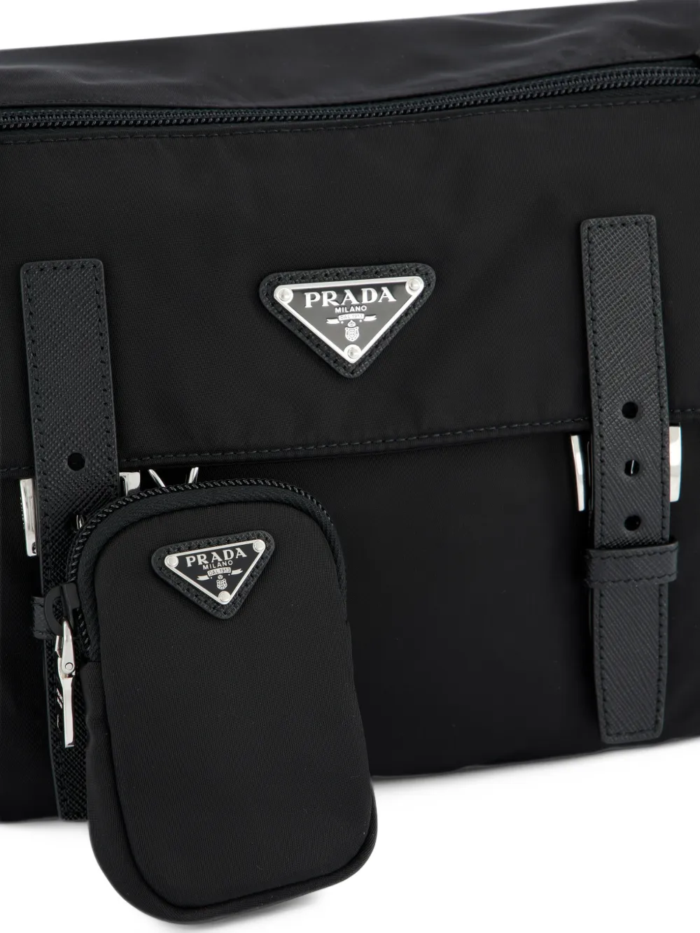 Prada Re-Nylon shoulder bag Zwart