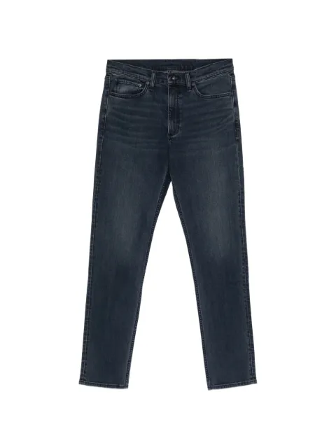rag & bone faded-effect whiskered jeans