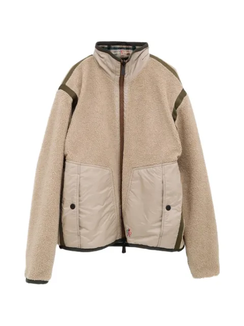 Moncler Grenoble reversible Teddy zip-up fleece sweater