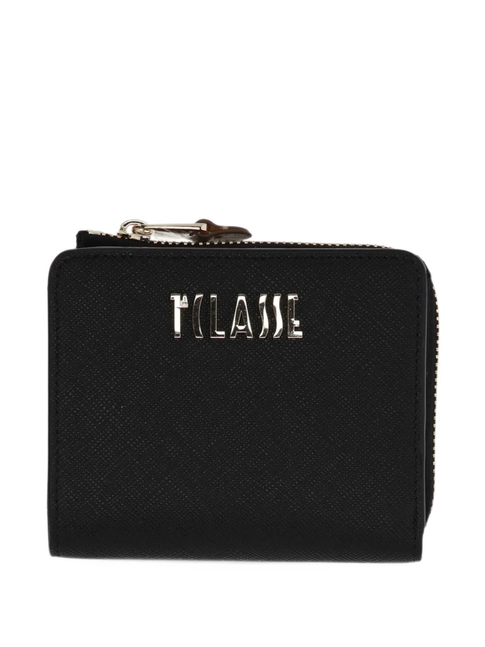 ALVIERO MARTINI 1° CLASSE logo-plaque saffiano-effect wallet - Nero