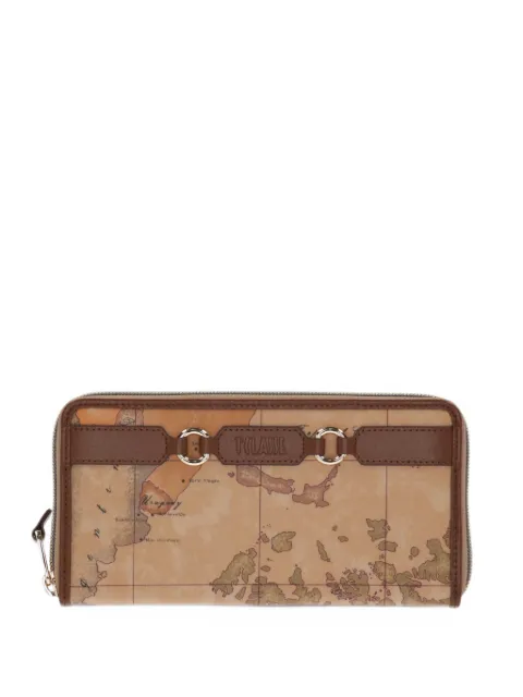 ALVIERO MARTINI 1° CLASSE Geo Classic map-print wallet
