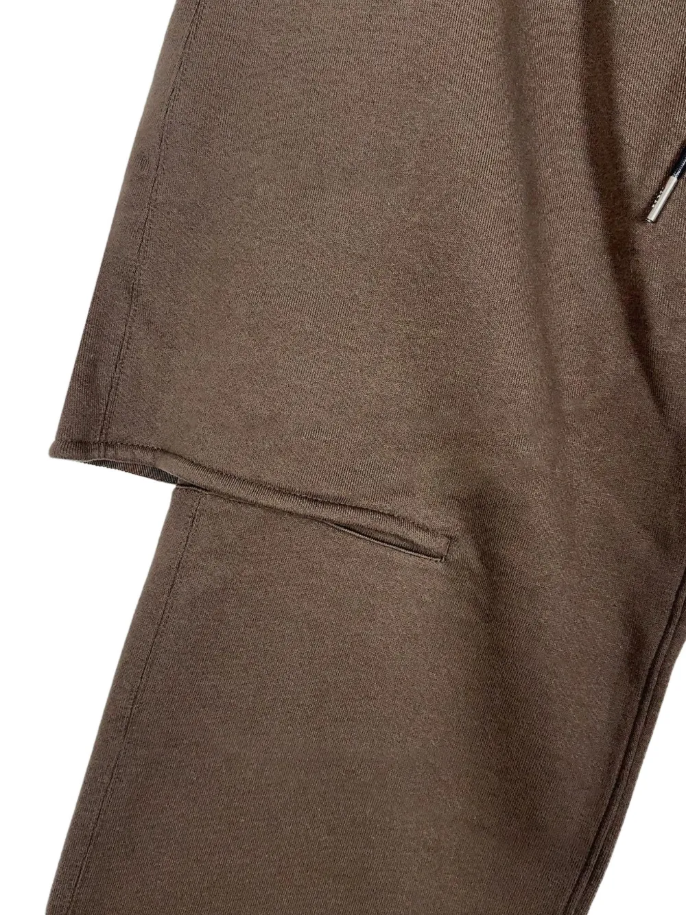 sacai layered-detail drawstring trousers Bruin