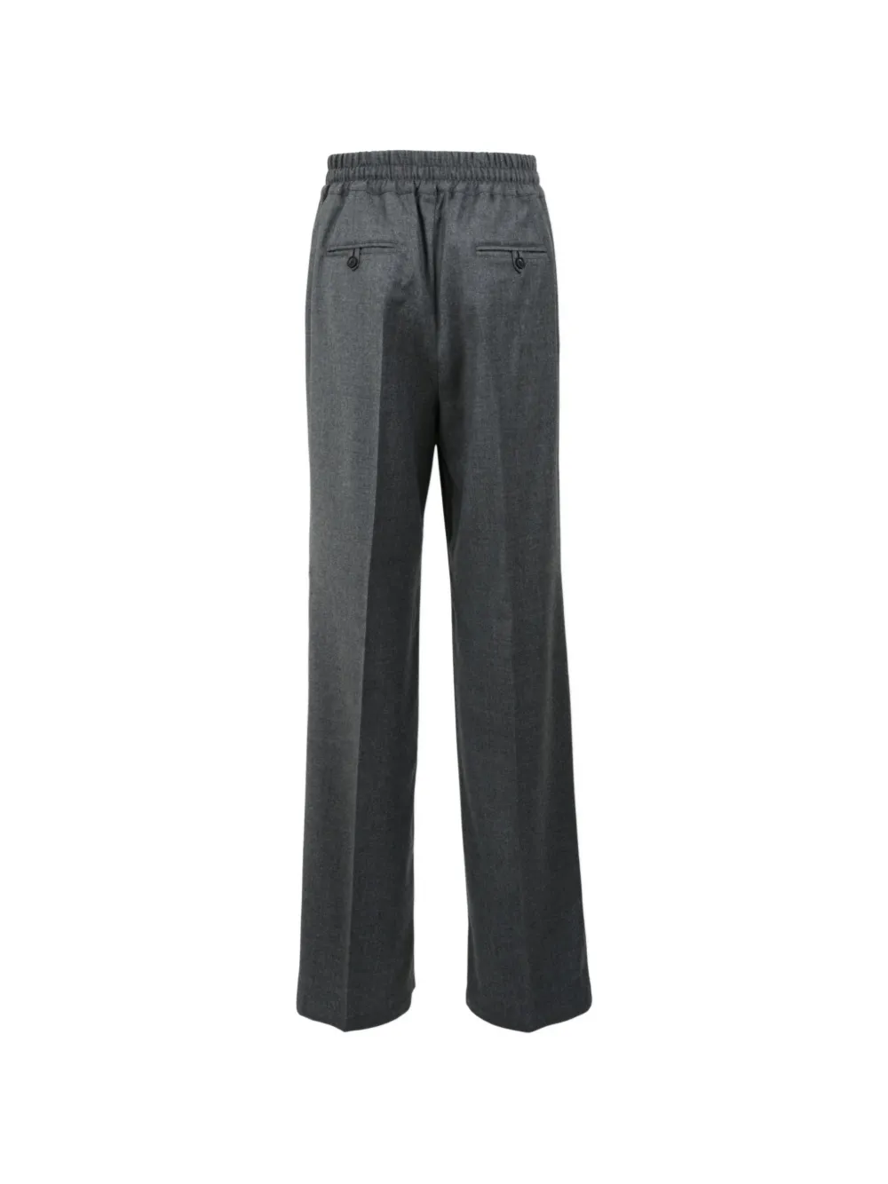 Kiton drawstring wide-leg trousers Grijs
