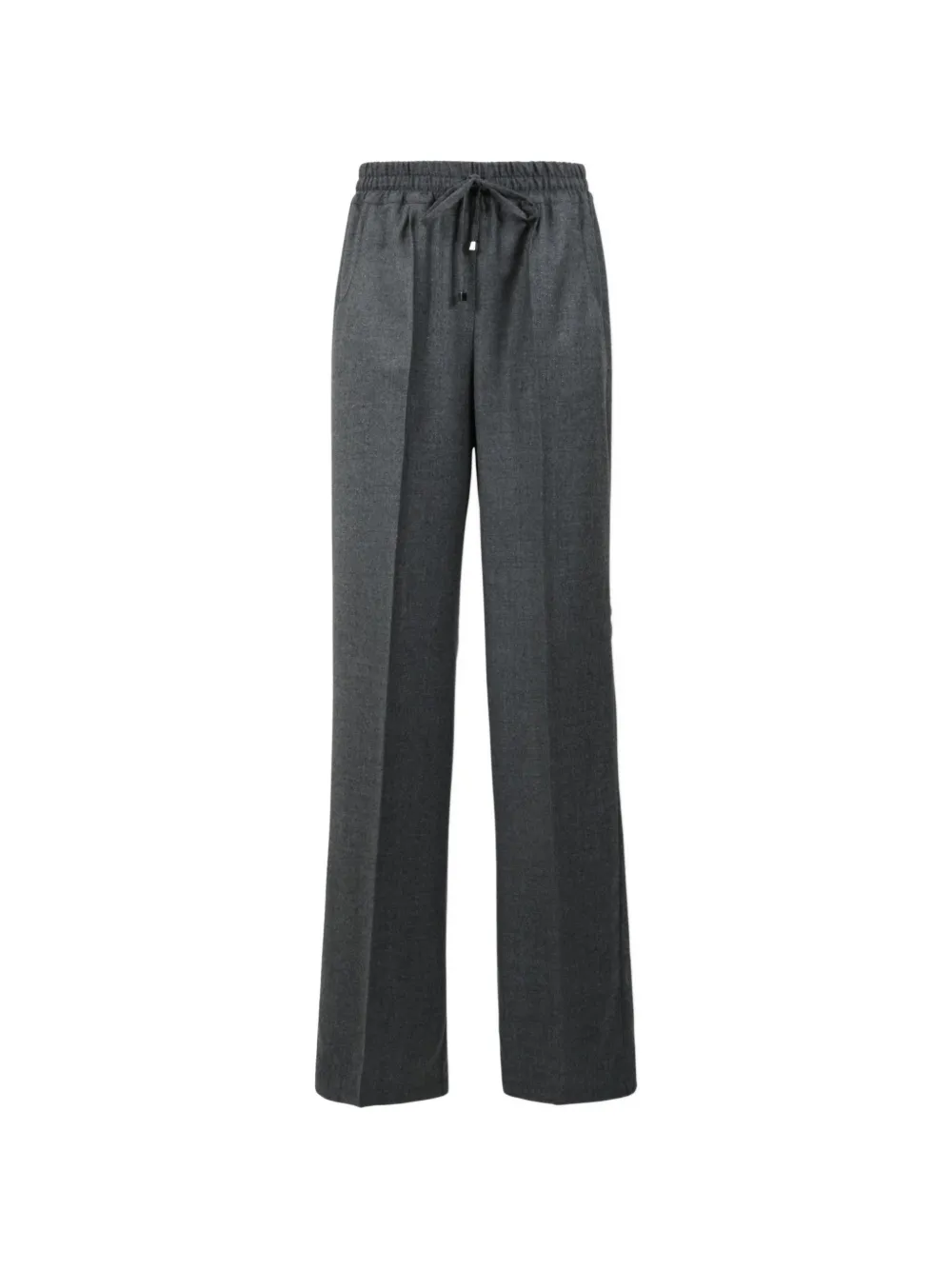 Kiton drawstring wide-leg trousers Grijs