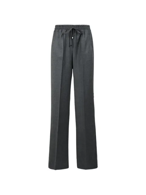 Kiton drawstring wide-leg trousers