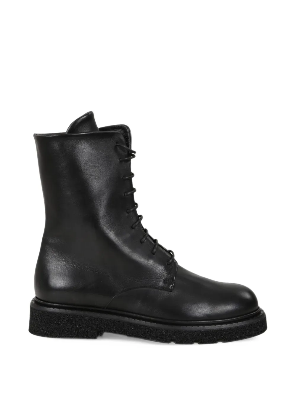 Guglielmo Rotta Kobi Lace-up Leather Ankle Boots In Black