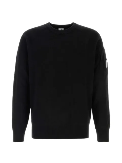 C.P. Company Lens-detail raglan-sleeve sweater
