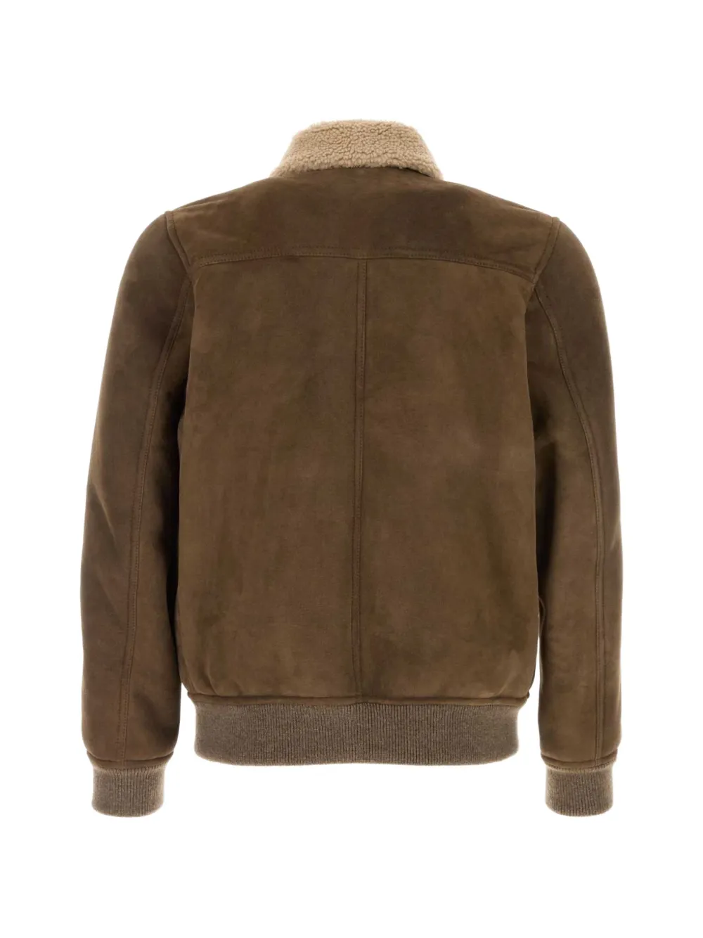 Moorer Fiano suede jacket Bruin