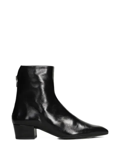 Evaluna pointed-toe zip-fastening ankle boots