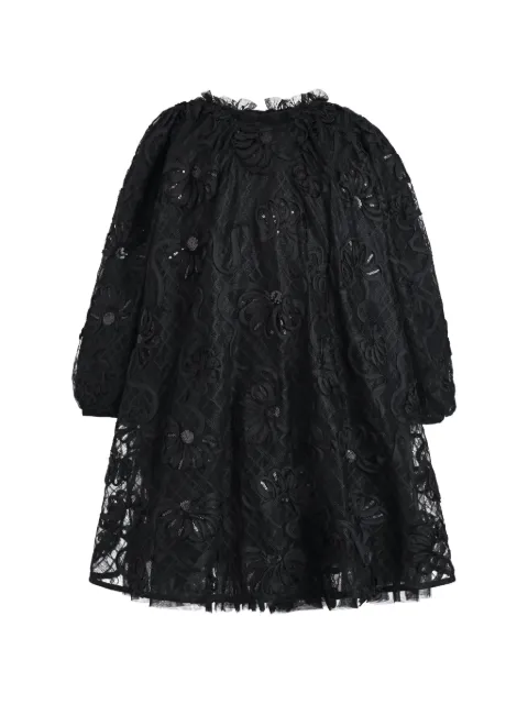 Sweet Cactus sequin-embellished lace midi dress