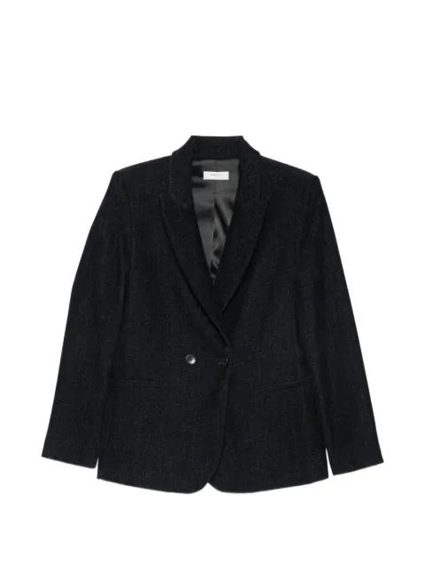 NINA 14.7 double-breasted peaked-lapel blazer