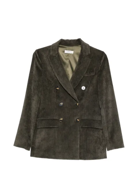 NINA 14.7 double-breasted corduroy blazer