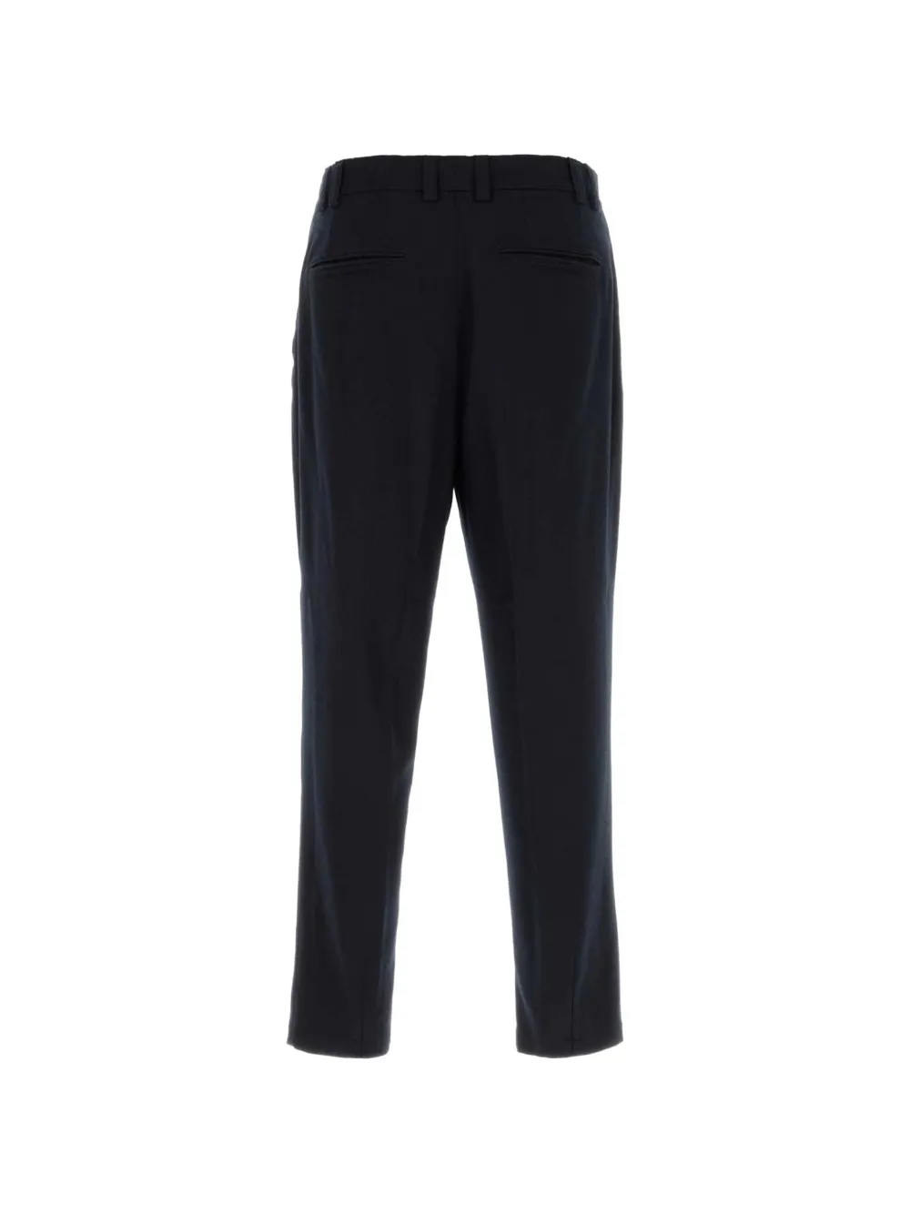 Canali pleated wool trousers Blauw