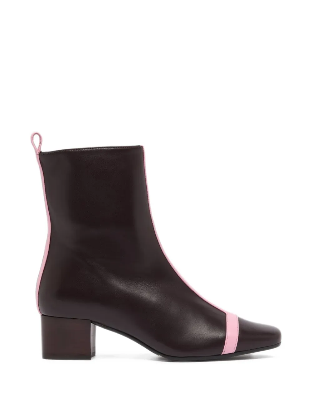 Carel Paris bottines Audrey en cuir - Marron