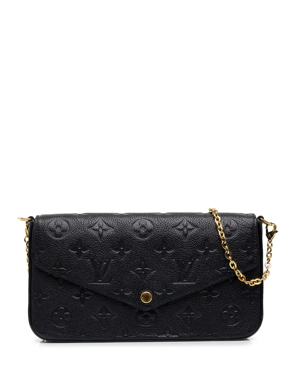 Louis Vuitton Pre-Owned 2010-2026 Monogram Empreinte Pochette Felicie crossbody bag - Nero