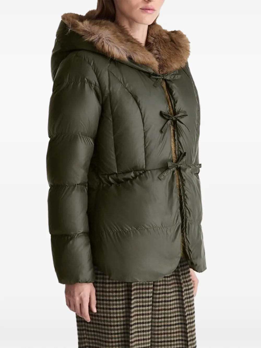 Peuterey Vertis tie-fastening jacket - Green