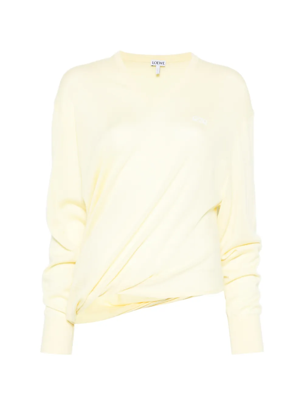 LOEWE sweater in wool Geel