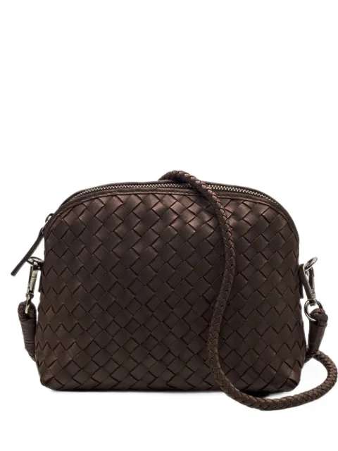 DRAGON DIFFUSION Chunky Fellini woven leather clutch bag