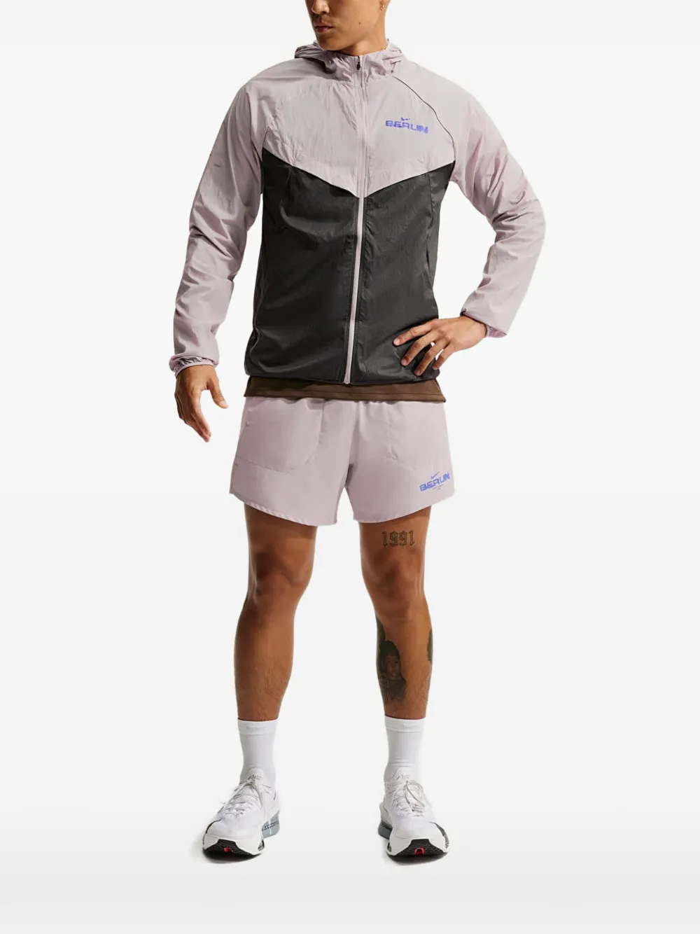 Nike Stride 'run In Berlin' Jacket In Black